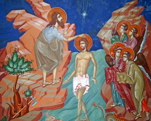 El bautismo de Jesús, Chipre